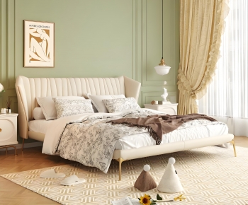 French Style Bedroom-ID:371021037