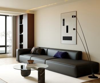 Modern A Living Room-ID:445229058