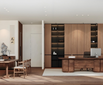 New Chinese Style Manager's Office-ID:641592984