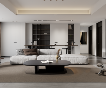 Modern A Living Room-ID:571703915