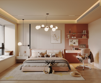 Modern Girl's Room Daughter's Room-ID:101234916