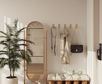 Modern Stool For Changing Shoes-ID:534758095