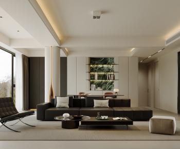 Modern A Living Room-ID:858736049