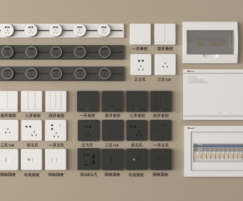 Modern Switch Socket Panel-ID:800947907