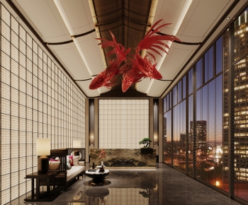New Chinese Style Lobby Hall-ID:779330978