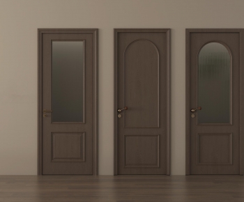 French Style Single Door-ID:748279098