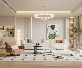 Modern A Living Room-ID:103399873