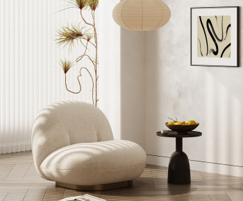 Modern Single Sofa-ID:521492007