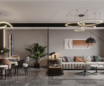 Modern A Living Room-ID:171122073