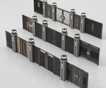 New Chinese Style Gate-ID:324659119