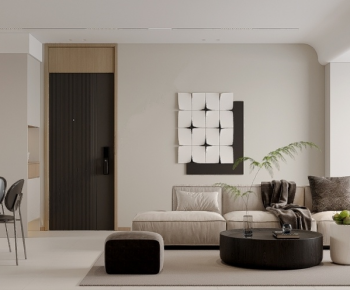 Modern A Living Room-ID:733634002