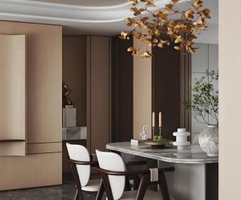 Modern Dining Room-ID:665009987