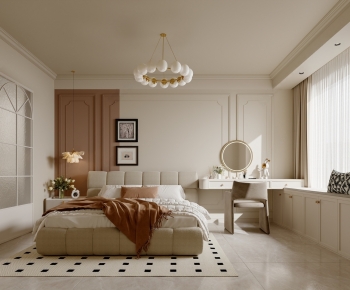 French Style Bedroom-ID:863456965