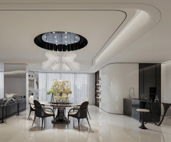 Modern Dining Room-ID:591867921