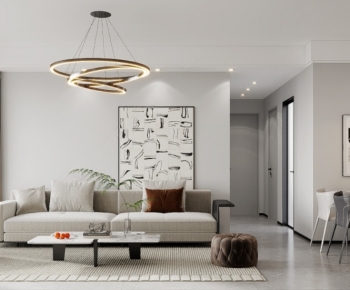 Modern A Living Room-ID:556120994