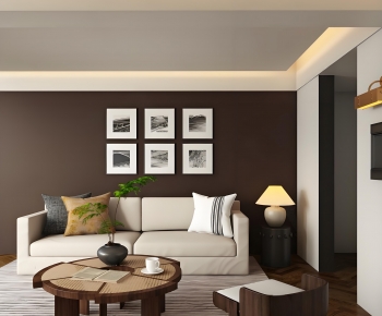 Modern A Living Room-ID:514519935