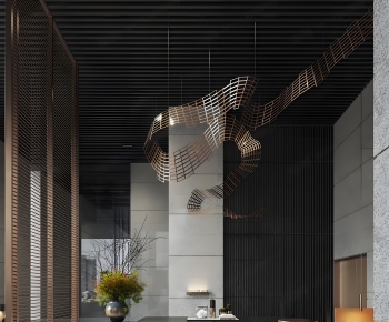 Modern Reception Area-ID:331280954