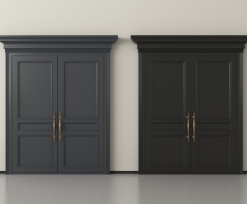 French Style Double Door-ID:151633986