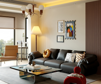 Modern A Living Room-ID:634654053