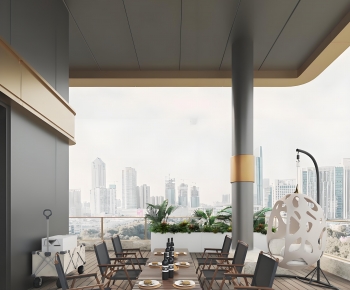 Modern Terrace-ID:747334008