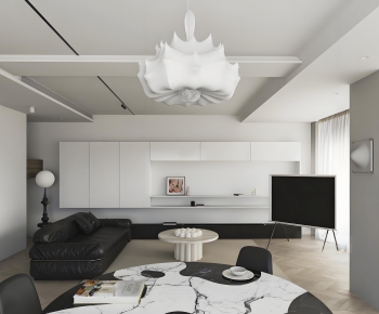 Modern A Living Room-ID:812208892