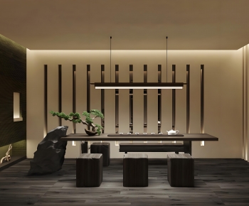 New Chinese Style Tea House-ID:103718047