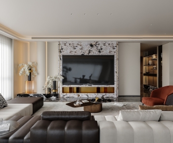 Modern A Living Room-ID:272017969