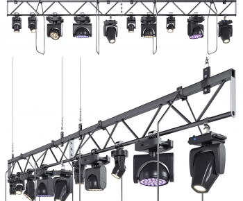 Modern Stage Lights-ID:544449095