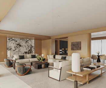 Modern A Living Room-ID:210704091