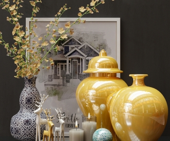 New Chinese Style Decorative Set-ID:633090024