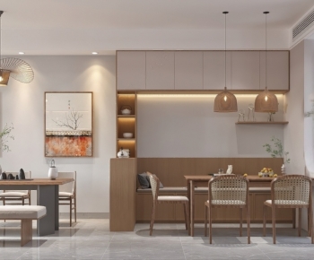 Nordic Style Dining Room-ID:750055078