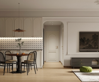 French Style A Living Room-ID:871000393