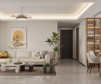 Modern A Living Room-ID:979367026