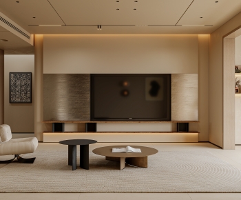 Wabi-sabi Style A Living Room-ID:127317914