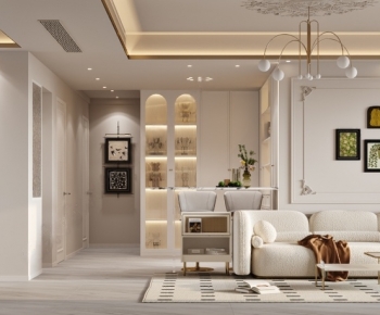 French Style A Living Room-ID:631736992