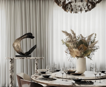 Modern Dining Room-ID:395441112