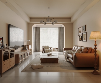 Modern A Living Room-ID:517426011