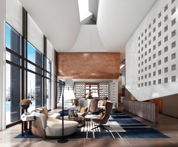 Modern A Living Room-ID:646552099