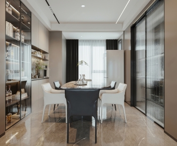 Modern Dining Room-ID:381778002