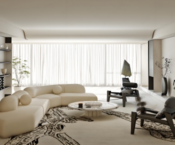 Modern A Living Room-ID:845822108