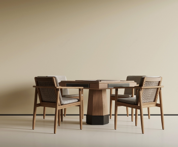 Modern Mahjong Tables And Chairs-ID:199799068