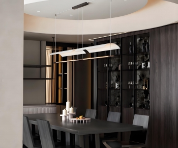 Modern Dining Room-ID:611510352