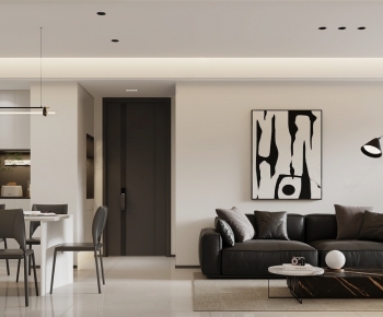 Modern A Living Room-ID:886068116