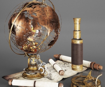 Retro Style Decorative Set-ID:789050101