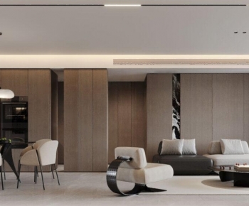 Modern A Living Room-ID:595098029