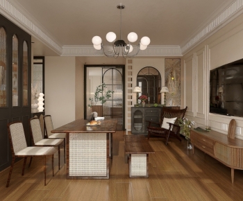 French Style A Living Room-ID:844455003