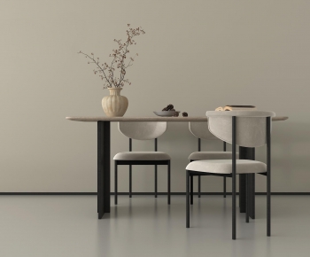 Modern Dining Table And Chairs-ID:580817949