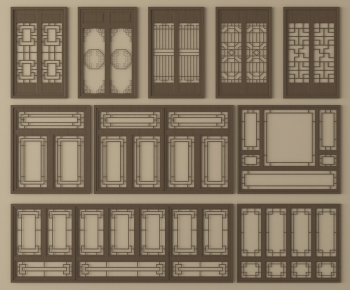 New Chinese Style Window-ID:599217896