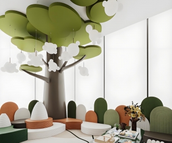 Modern Real Estate Sales Office-ID:631531958