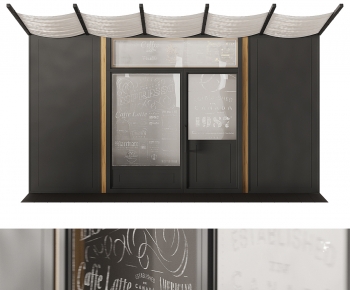 Modern Facade Element-ID:208081969